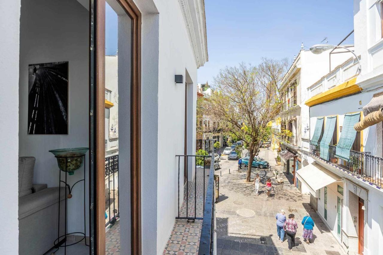 Comfy Away - Apartamento Exclusivo Mercado De Triana Con Balcon Sewilla Zewnętrze zdjęcie