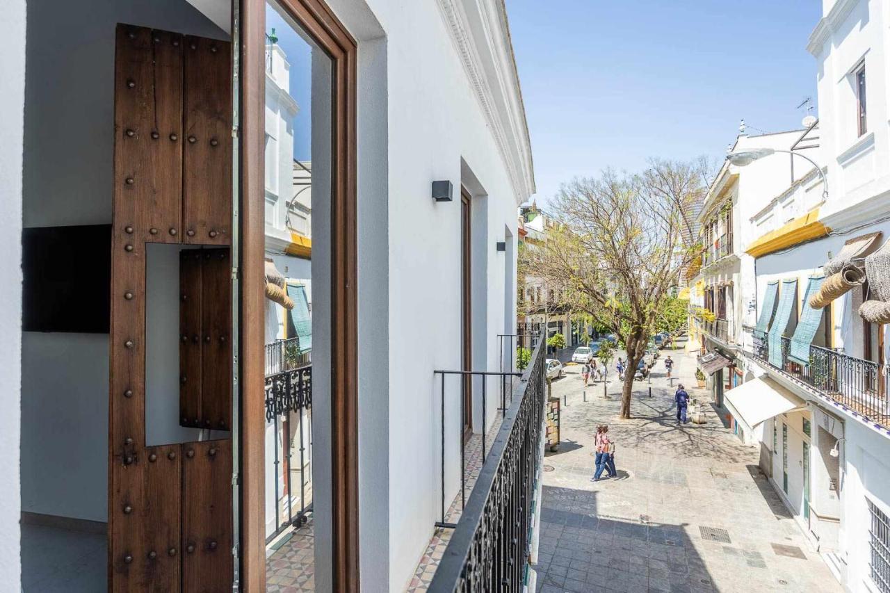 Comfy Away - Apartamento Exclusivo Mercado De Triana Con Balcon Sewilla Zewnętrze zdjęcie